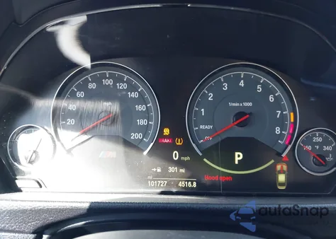 2016 BMW M3 из США, поврежденный, VIN WBS8M9C50G5D30295